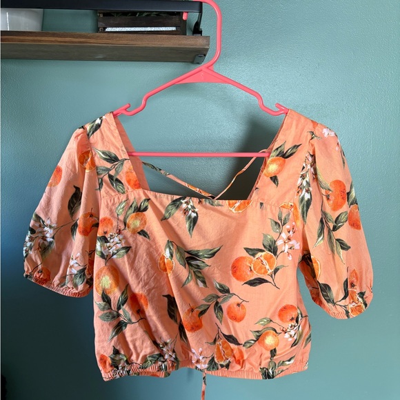 LOFT Tops - LOFT Vibrant Coral Blouse